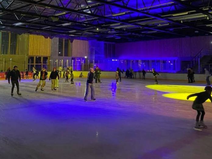 Isdisko i Ørestad Skøjtehal