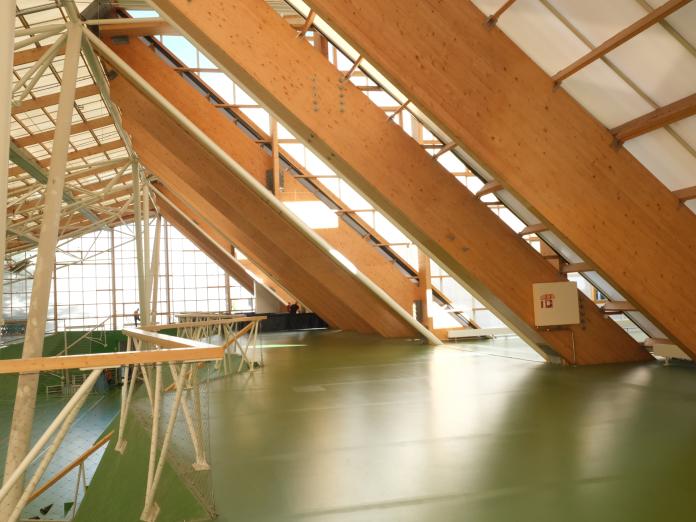 Billedet viser første sal i Arenaen.