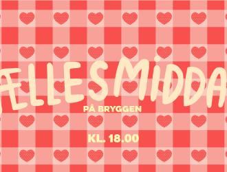 Fællesmiddag på Bryggen kl. 18